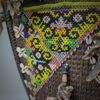 Borneo Dayak Baby Carrier With Wild Boart Tusk, Shells And Beads - Image 6