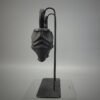 Dayak Borneo Ironwood Ear Ornament From Kenyah Kayan Tribes With Display Stand - Image 5