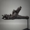 Dayak Mandau Handle From Wood With Fine Carving. - Image 9