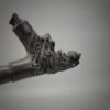 Dayak Mandau Handle From Wood With Fine Carving. - Image 3