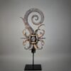 Dayak Aso Roof Finial Kenyah Long House Fragment / Architecture - Image 10