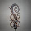 Dayak Aso Roof Finial Kenyah Long House Fragment / Architecture - Image 9
