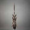 Dayak Aso Roof Finial Kenyah Long House Fragment / Architecture - Image 5