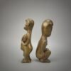 Primitive Brass Male figure Couple - Image 4