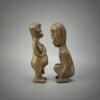 Primitive Brass Male figure Couple