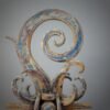 Dayak Aso Roof Finial Kenyah Long House Fragment / Architecture - Image 8