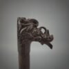 Old Wooden Dayak Mandau Handle Pair - Image 9