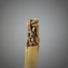 Antique Dayak Pisau Raut Dayak Carving Knife - Image 8