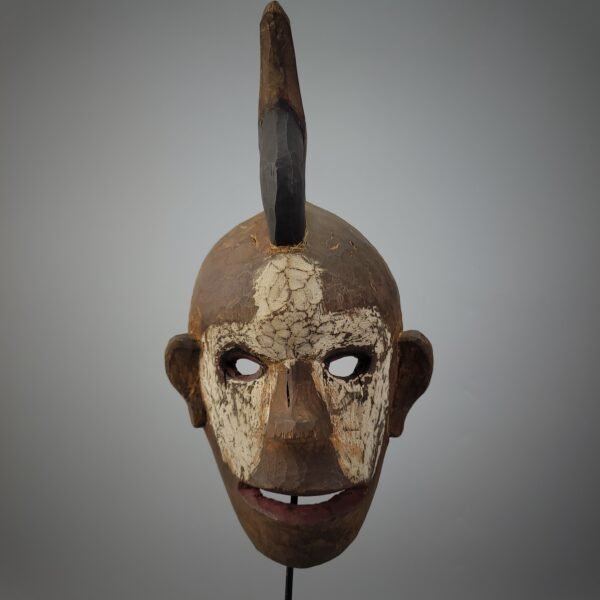 Bidayuh Mualang Ceremonial Mask from West Borneo - Image 2