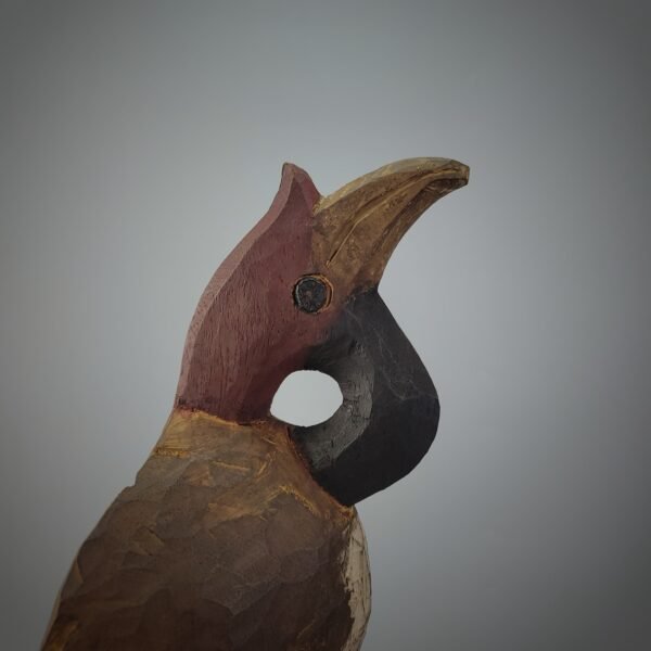 Bidayuh Mualang Ceremonial Mask from West Borneo - Image 7