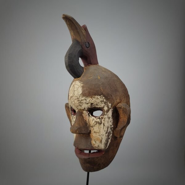 Bidayuh Mualang Ceremonial Mask from West Borneo