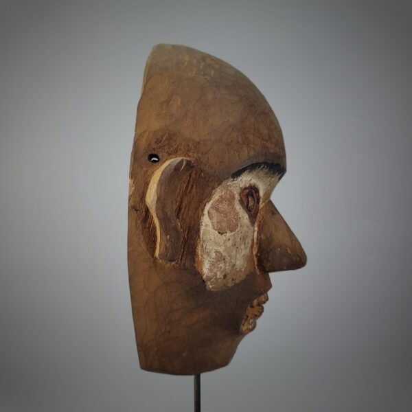 Bidayuh Ceremonail Mask From Mualang Tribe of West Borneo - Image 5
