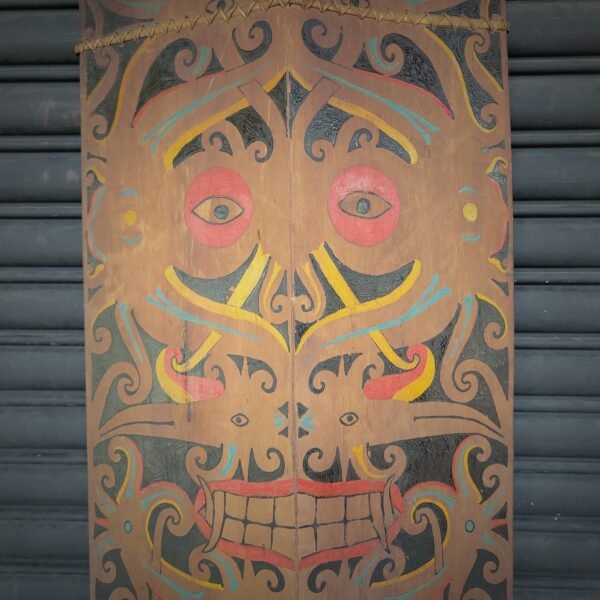 Borneo Dayak Head Hunter Shield - Image 9