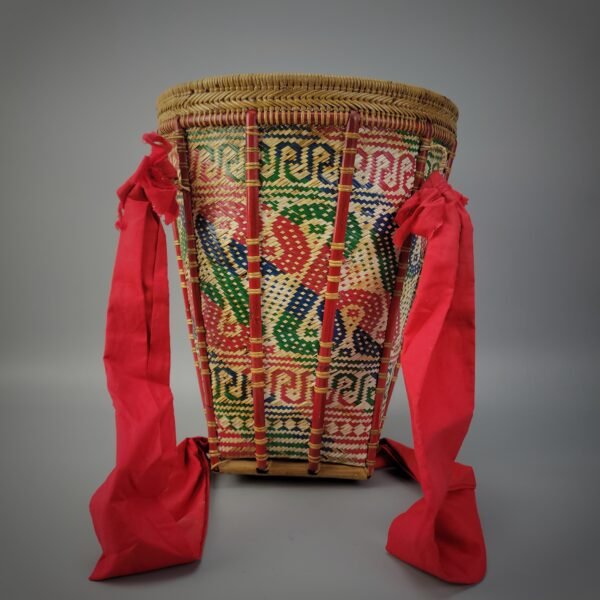 Dayak Lundayeh Ceremonial Rattan Basket ‘Tayen’ - Image 5