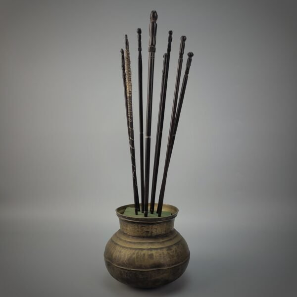 Old Dayak Borneo Weaving Sticks for Embroidery Sungkit - Image 6