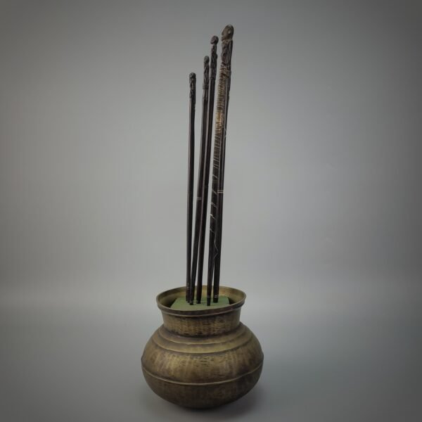 Old Dayak Borneo Weaving Sticks for Embroidery Sungkit - Image 5