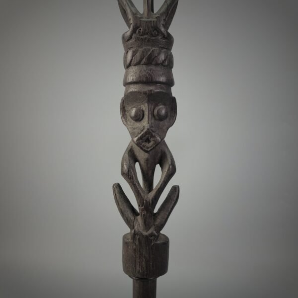 Borneo Dayak Ritual Healing Stick from Ironwood - Image 10