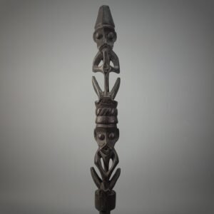 Borneo Dayak Ritual Healing Stick from Ironwood