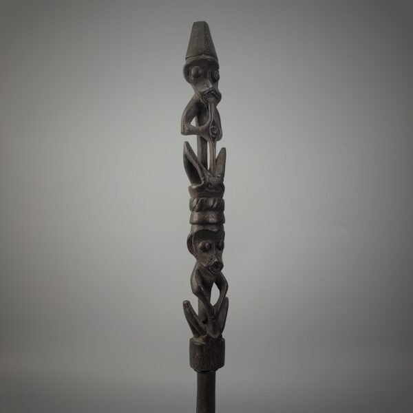 Borneo Dayak Ritual Healing Stick from Ironwood - Image 7