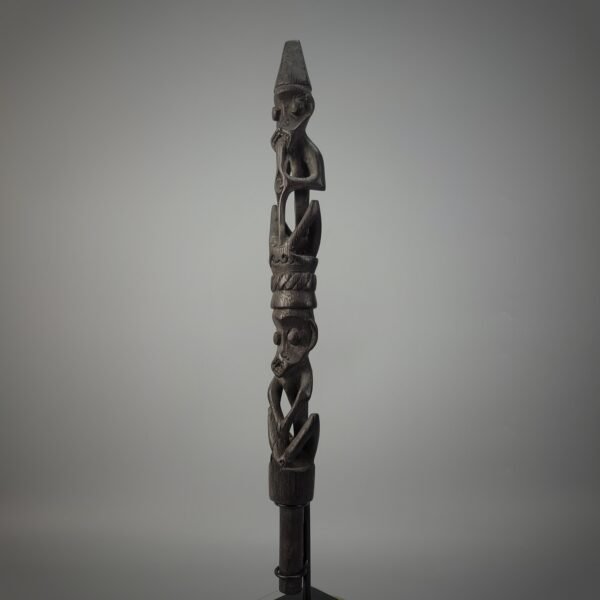 Borneo Dayak Ritual Healing Stick from Ironwood - Image 6