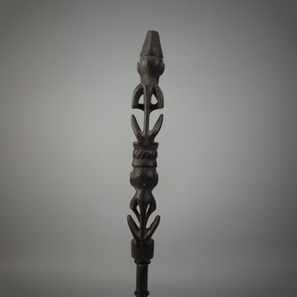 Borneo Dayak Ritual Healing Stick from Ironwood - Image 4