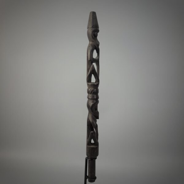 Borneo Dayak Ritual Healing Stick from Ironwood - Image 3