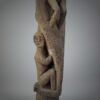 Old Borneo Dayak Iban Ceremonial Sculpture / Totem Pole (Belian) - Image 6