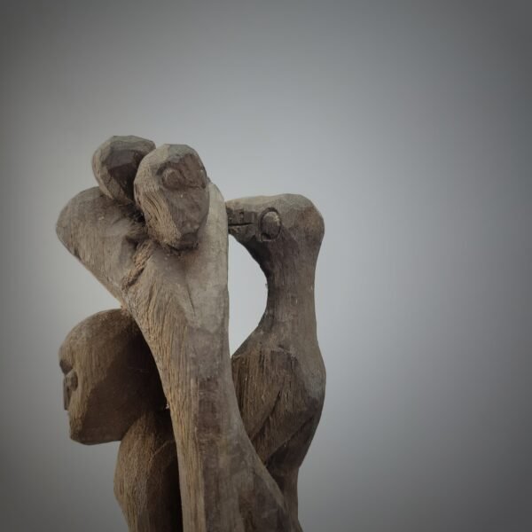 Old Borneo Dayak Iban Ceremonial Sculpture / Totem Pole (Belian) - Image 14