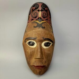 Dayak Bidayuh Shaman Mask Of A Woman 'Dayung Borih '