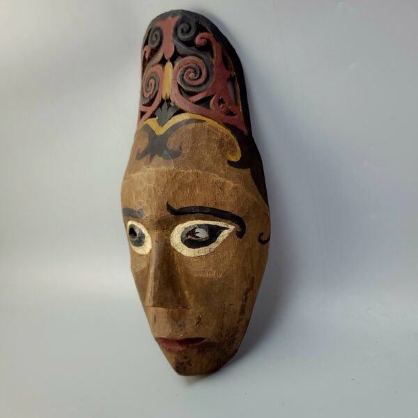 Dayak Bidayuh Shaman Mask Of A Woman 'Dayung Borih ' - Image 4