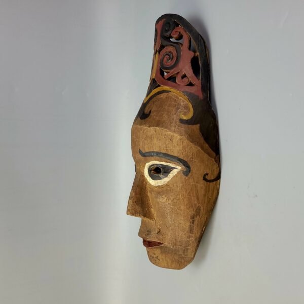 Dayak Bidayuh Shaman Mask Of A Woman 'Dayung Borih ' - Image 5
