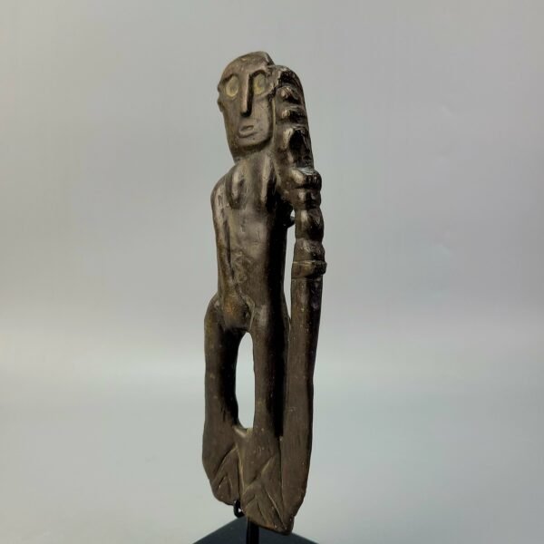 Dayak Charm From Fossilize Wood