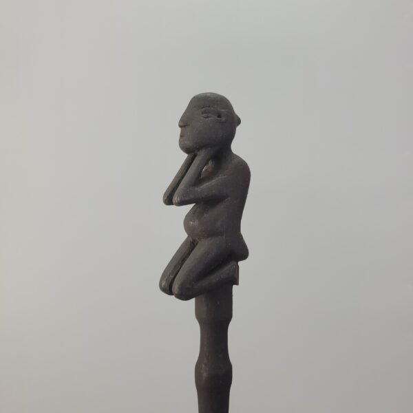 Dayak Iban Tun-tun With Figure