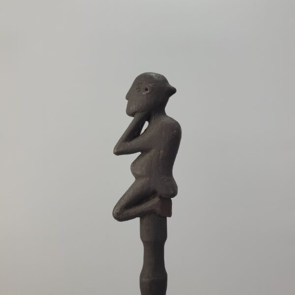 Dayak Iban Tun-tun With Figure - Image 6