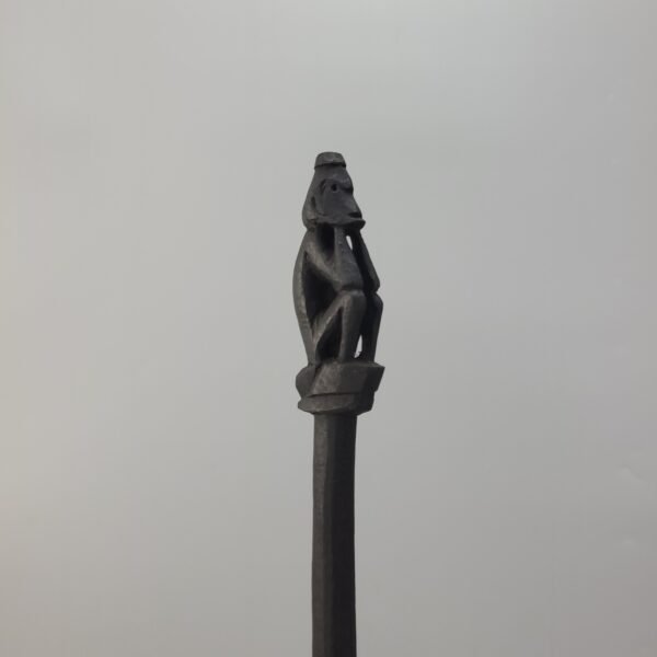 Iban Tun-tun with Monkey Like Figure - Image 3