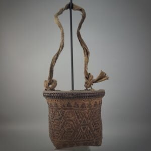 Old Dayak Mualang Rattan Seed Basket