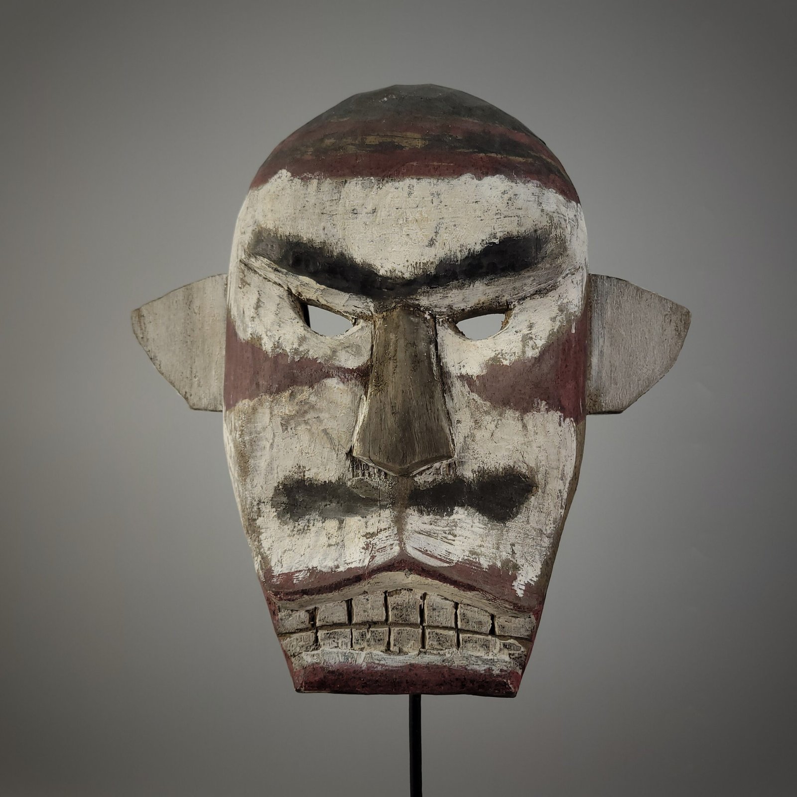 Borneo Dayak Bidayuh Ceremonial Dance Mask - Image 2