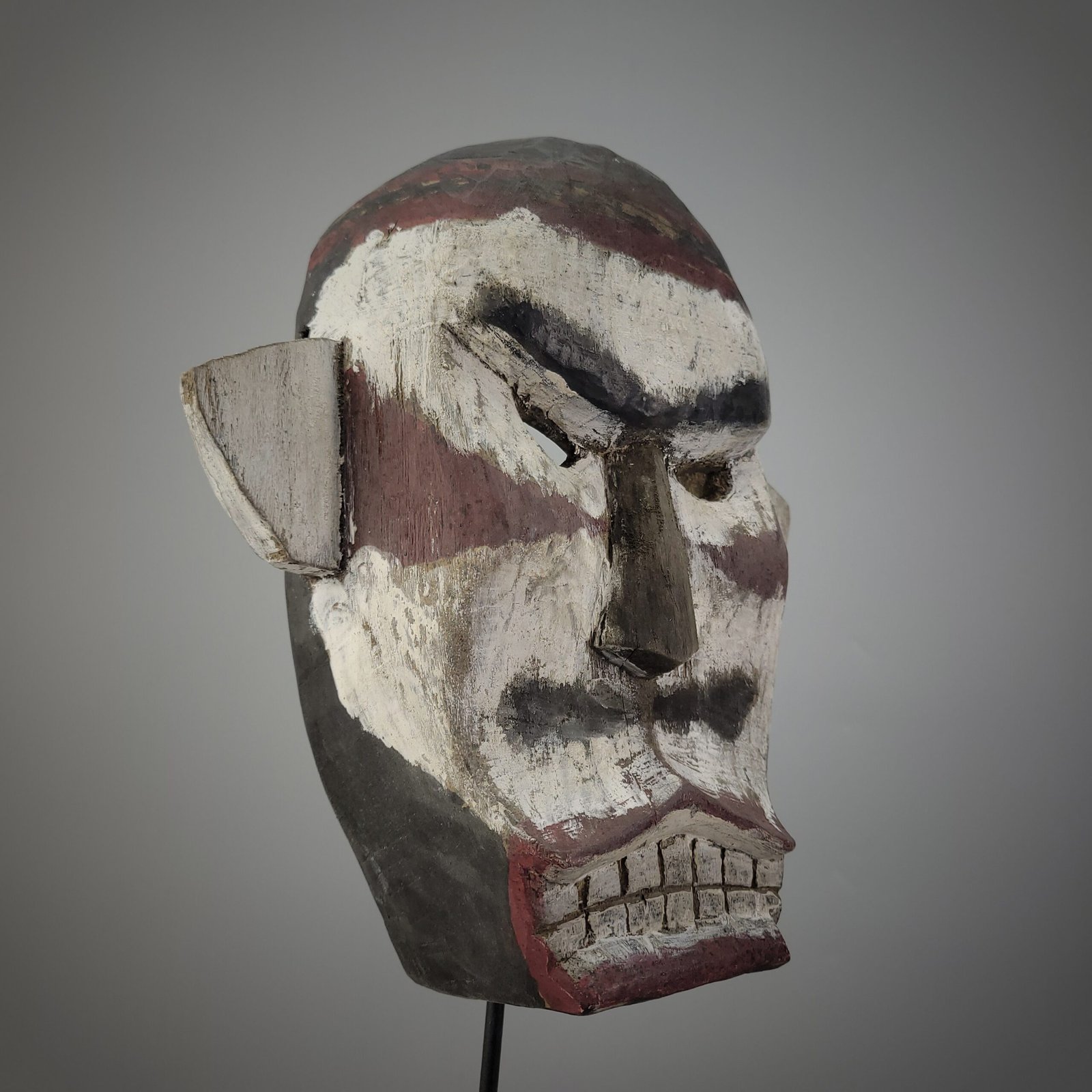 Borneo Dayak Bidayuh Ceremonial Dance Mask - Image 3