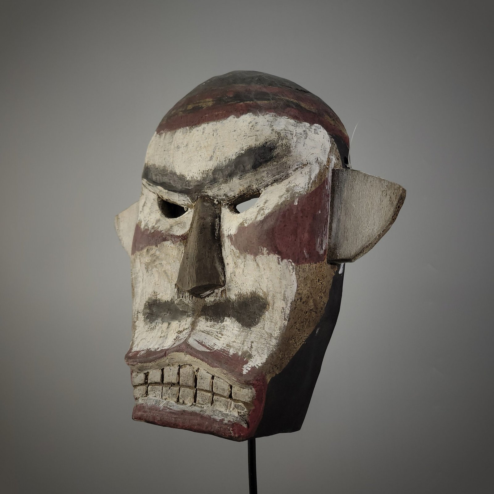 Borneo Dayak Bidayuh Ceremonial Dance Mask