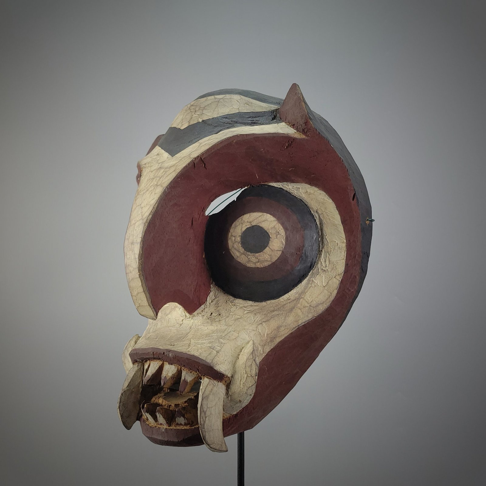 Dayak Iban Ceremonial Dance Mask - Image 6