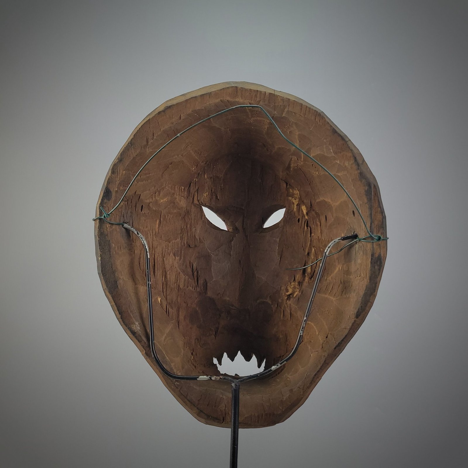 Dayak Iban Ceremonial Dance Mask - Image 8