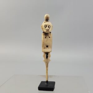 Rare and unusual Dayak Figural Weaving Needle