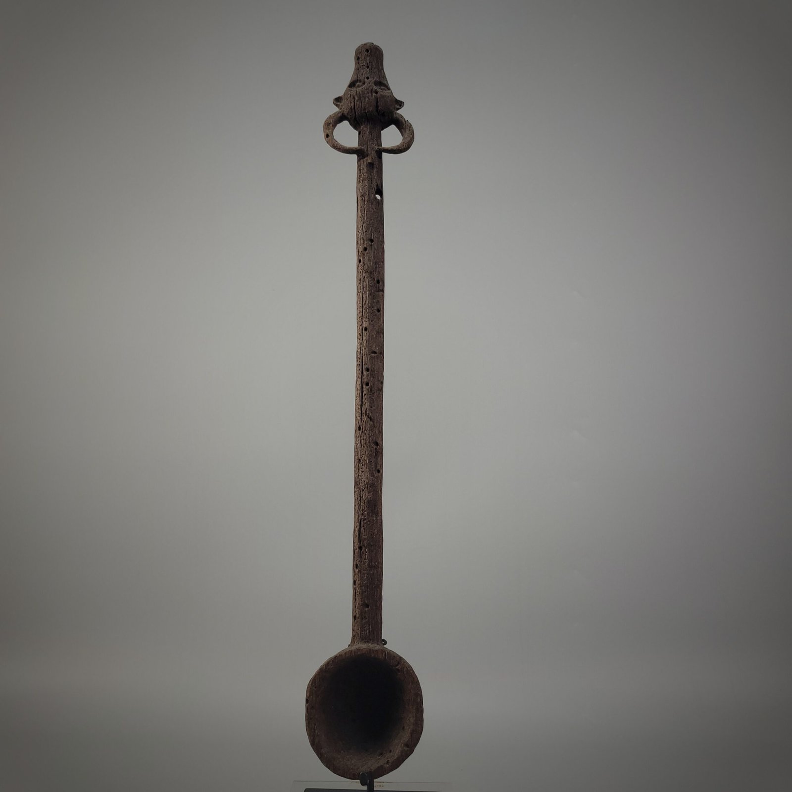 Wooden Toraja Buffalo Ceremonial Spoon/ Ladder - Image 3
