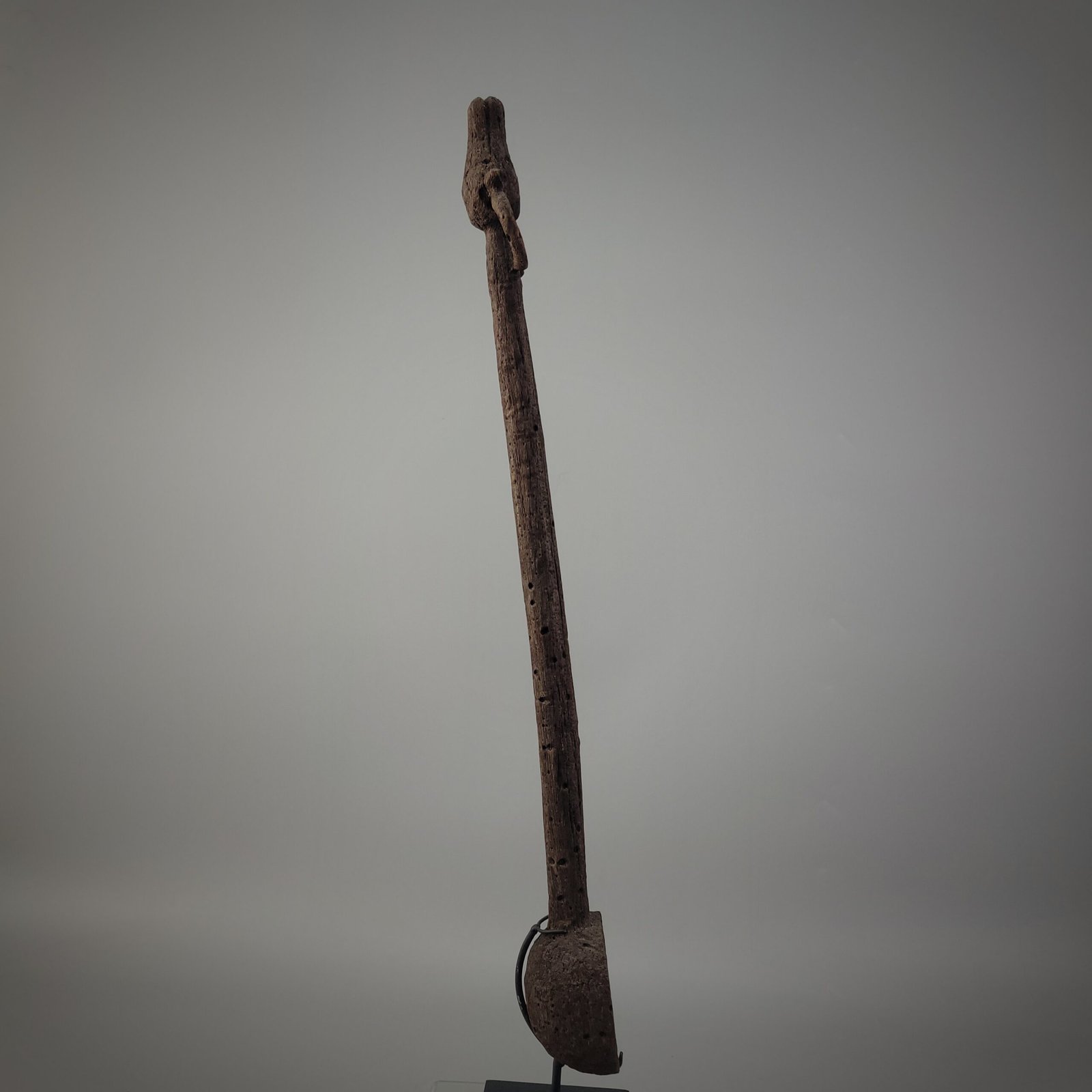Wooden Toraja Buffalo Ceremonial Spoon/ Ladder - Image 7