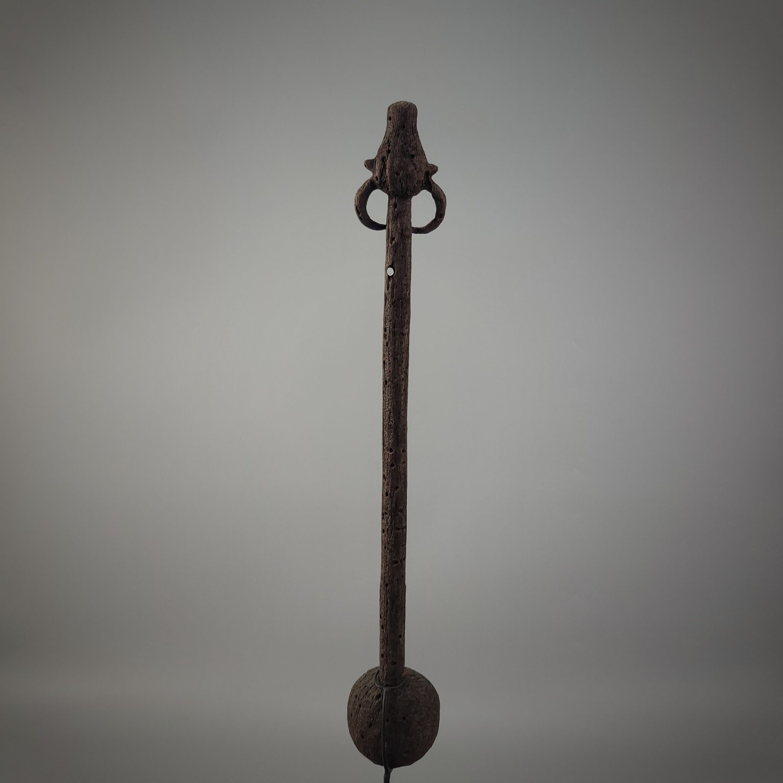 Wooden Toraja Buffalo Ceremonial Spoon/ Ladder - Image 8