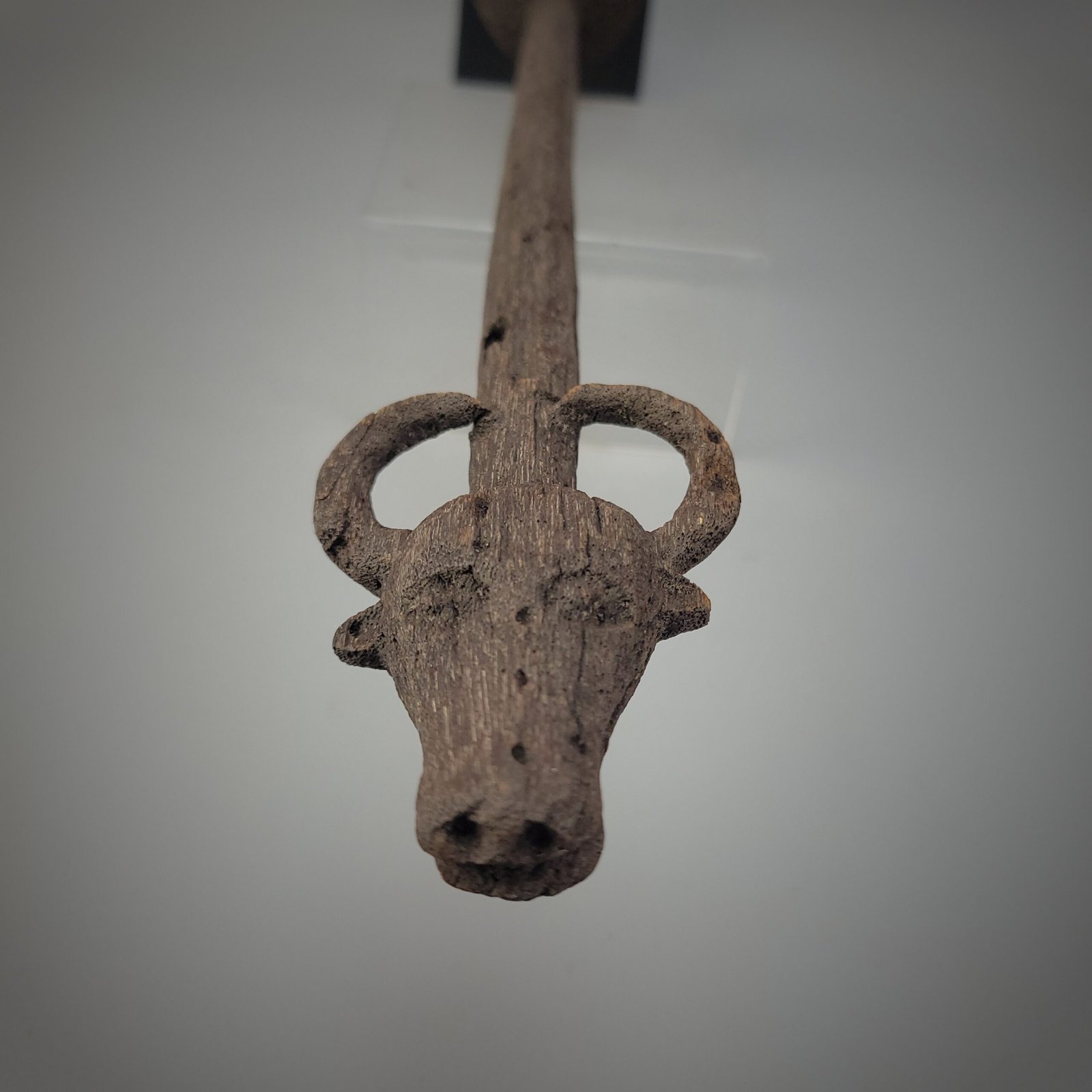 Wooden Toraja Buffalo Ceremonial Spoon/ Ladder - Image 11