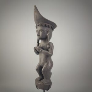 Nias Adu Zatua Female Carved Wooden Figure