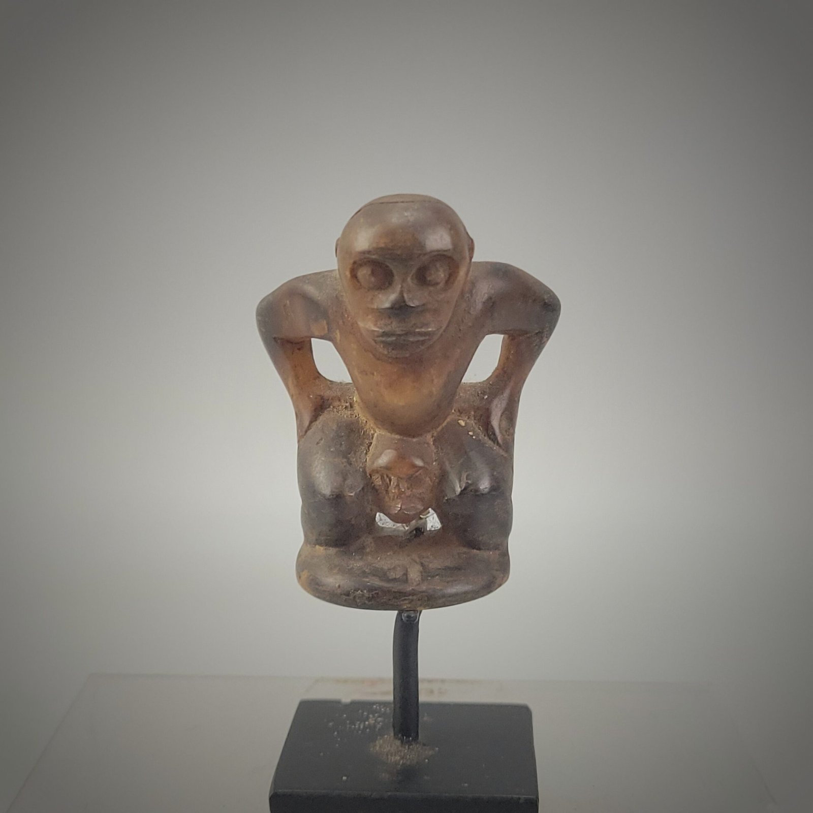 Borneo Dayak Charm From Amber / Borneo Copal - Image 2