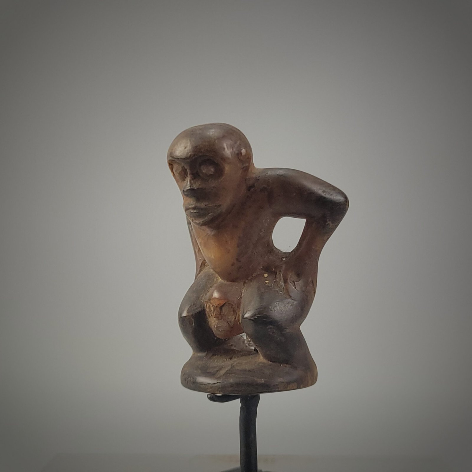 Borneo Dayak Charm From Amber / Borneo Copal - Image 4