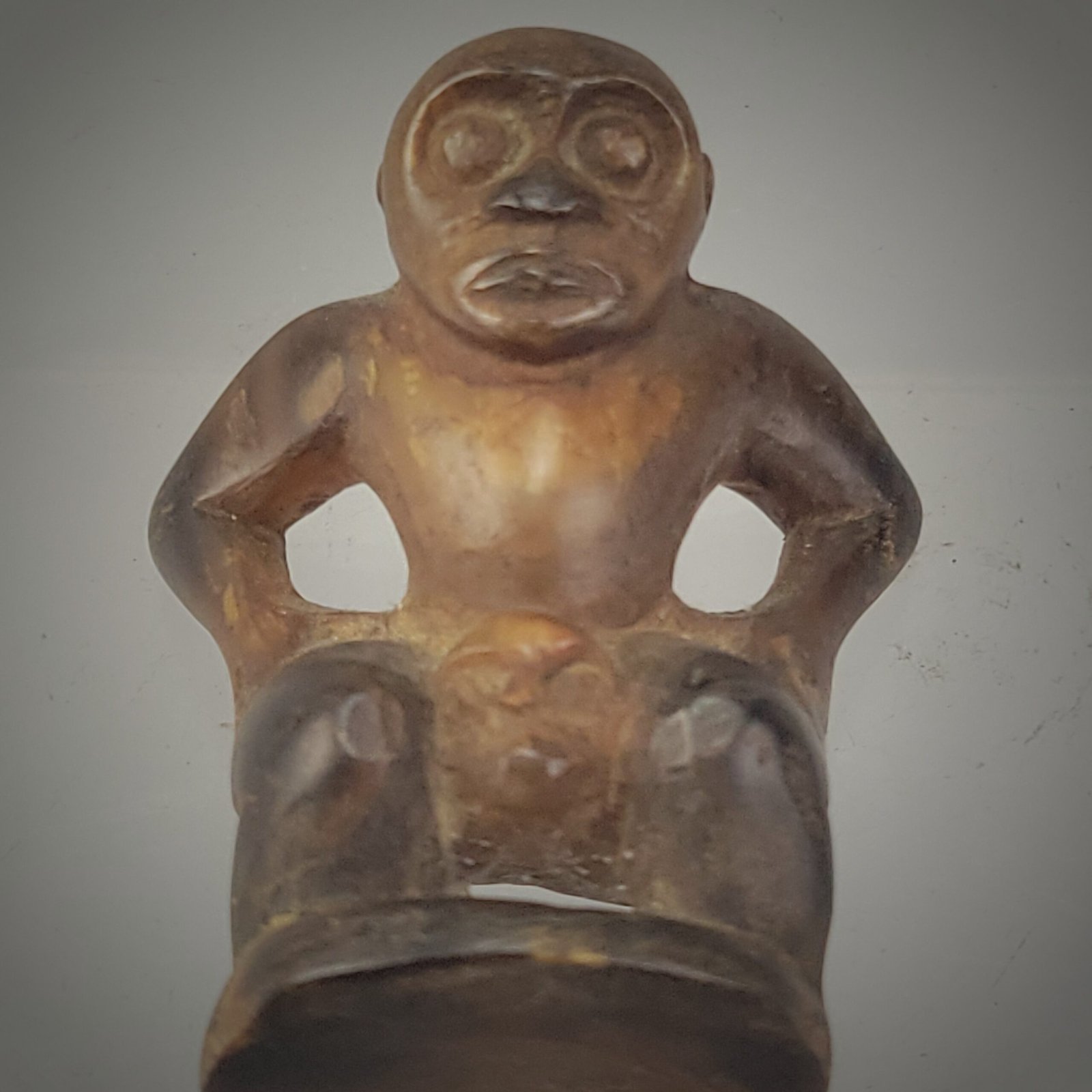 Borneo Dayak Charm From Amber / Borneo Copal - Image 8